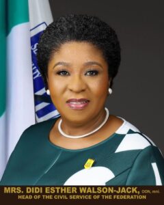 WALSON-JACK THANKS MEDIA FOR SUPPORT, SCRUTINY OF CIVIL SERVICE REFORMS